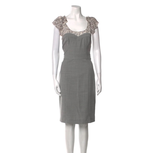 Rebecca Taylor
Scoop Neck Knee-Length Dress - Picture 4 of 10